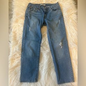 Levi Strauss Women’s Boyfriend Jeans Levi’s Denim Size 28 Relaxed Fit